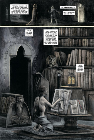 Illustration for article titled Discover the Origins of Abe Sapien's Latest Occult Villain in This Exclusive Comic Preview